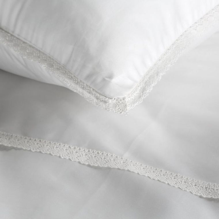 Eurofirany, komplet pościeli retro, 160-200 cm, biały