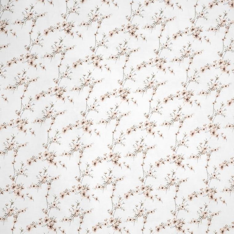 Eurofirany, komplet pościeli satynowej, Nika, 220-200 cm, biały