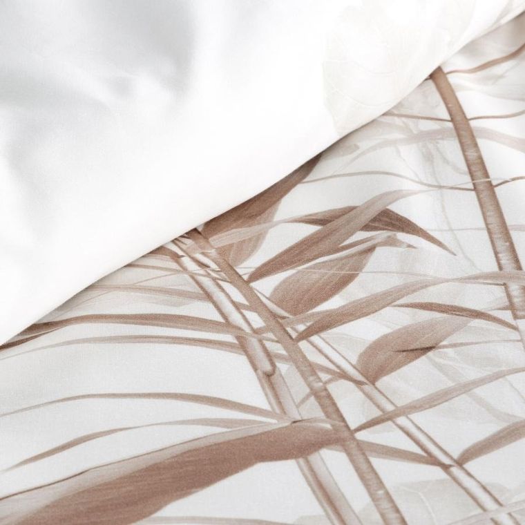 Eurofirany, komplet pościeli satynowej premium, 140-200 cm, biały