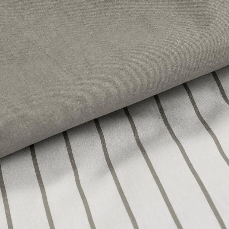 Eurofirany, komplet pościeli satynowej, Raya, 160-200 cm, biały