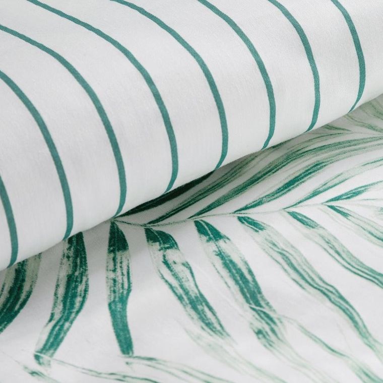 Eurofirany, komplet pościeli satynowej, Raya3, 160-200 cm, biały