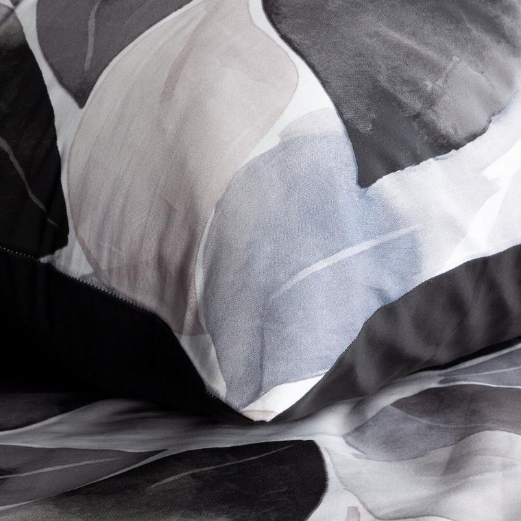 Eurofirany, komplet pościeli satynowej, Spring, 160-200 cm, biały