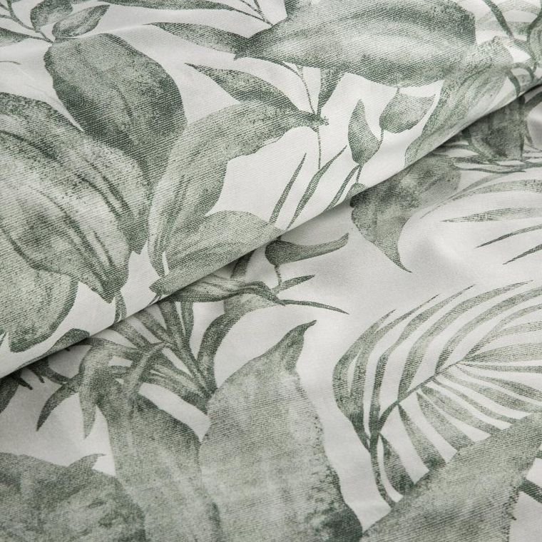 Eurofirany, komplet pościeli satynowej, spring, 160-200 cm, miętowy