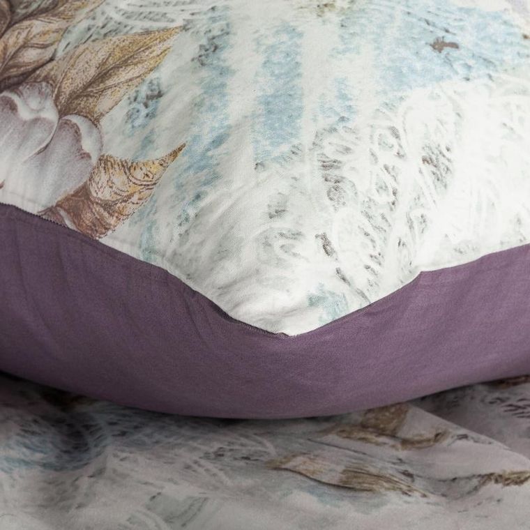 Eurofirany, komplet pościeli satynowej spring, 26, 140-200 cm, jasnokremowy