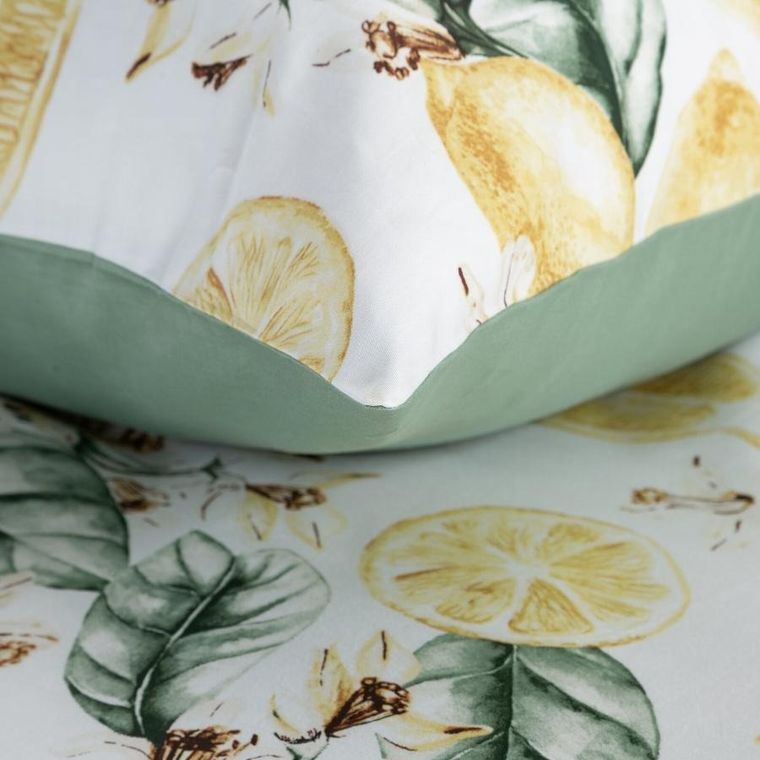 Eurofirany, komplet pościeli satynowej, spring 91, 160-200 cm, biały