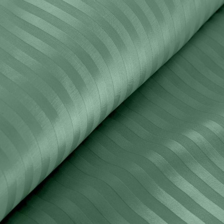 Eurofirany, komplet pościeli satynowej, Vera, 160-200 cm, miętowy