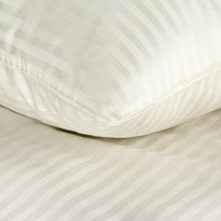 Eurofirany, komplet pościeli satynowej, Vera, 220-200 cm, kremowy