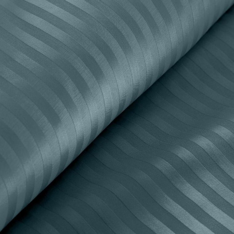 Eurofirany, komplet pościeli satynowej, Vera, 220-200 cm, morski