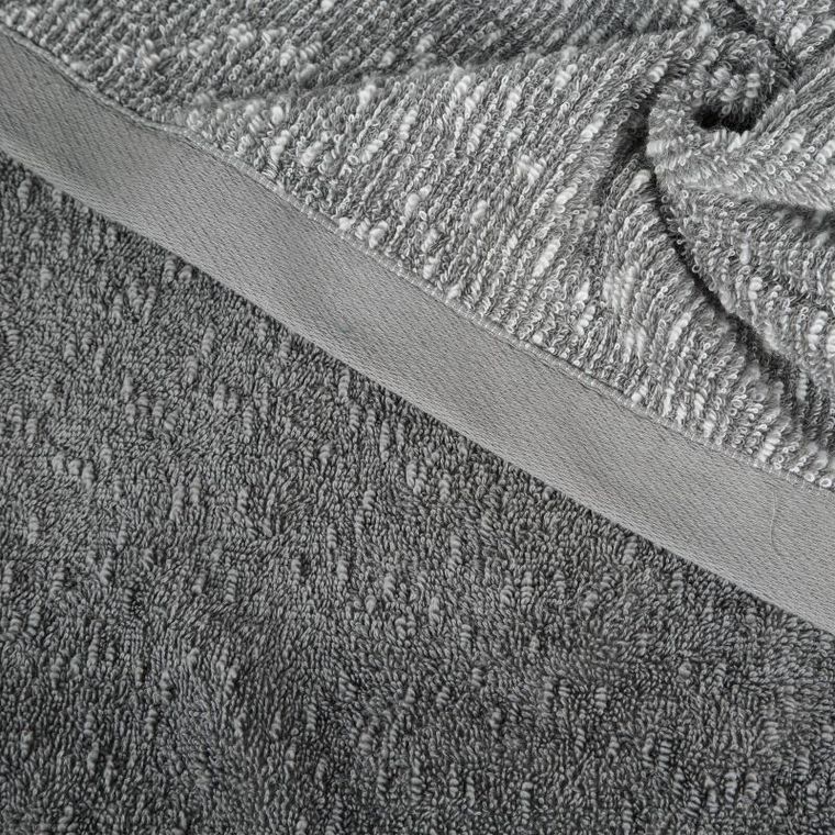 Eurofirany, komplet ręczników, 37-25-10 cm, stalowy