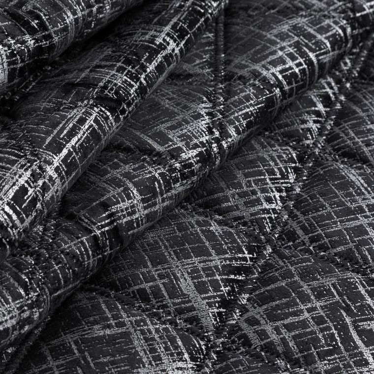 Eurofirany, narzuta blink 6, 170-210 cm, czarny