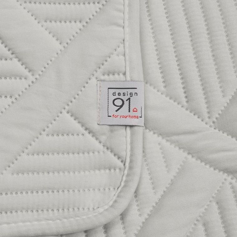 Eurofirany, narzuta d91 alara5, 170-210 cm, srebrny