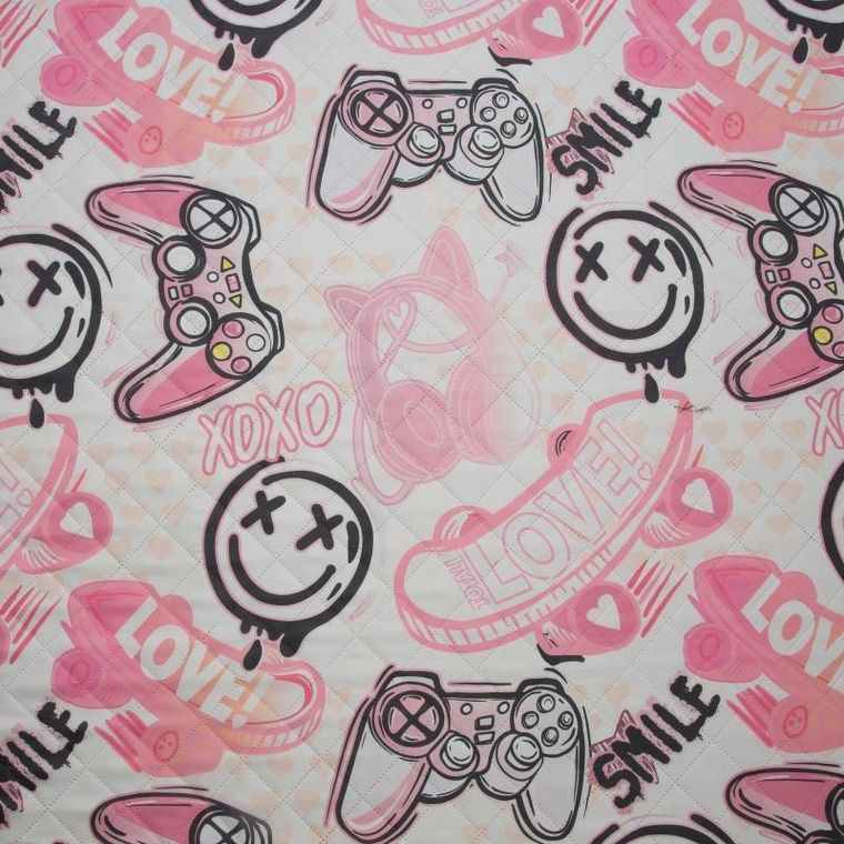 Eurofirany, narzuta d91 kid, biały, 170-210 cm