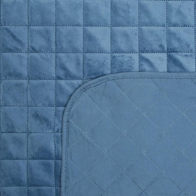 Eurofirany, narzuta d91, Luiz 5, 70-160 cm, niebieski