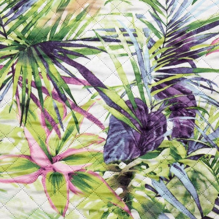 Eurofirany, narzuta d91, Rommy, 200-220 cm, biały