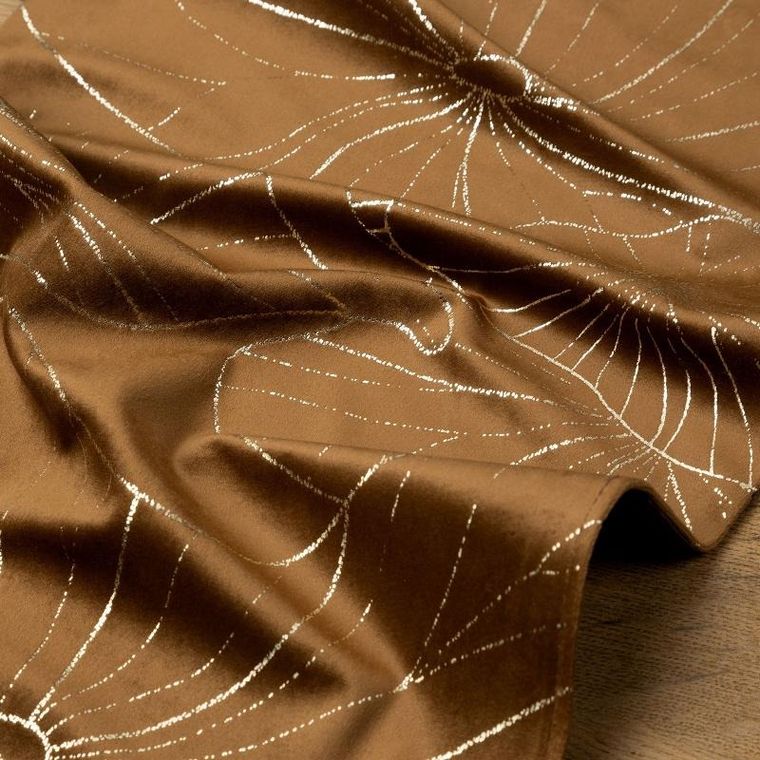 Eurofirany, obrus Blink, 18, 35-180 cm, brązowy