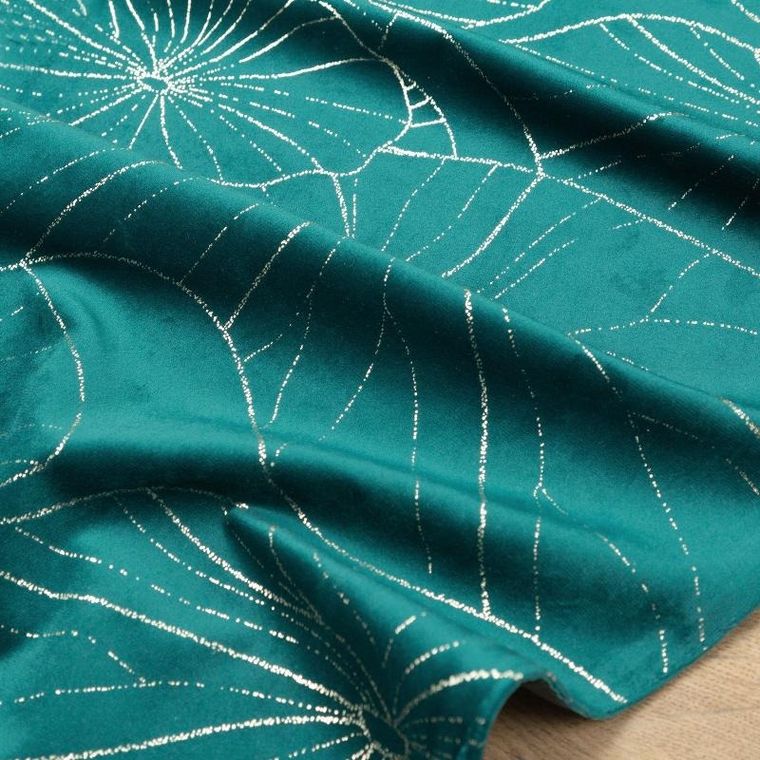 Eurofirany, obrus Blink, 18, 35-180 cm, ciemnoturkusowy