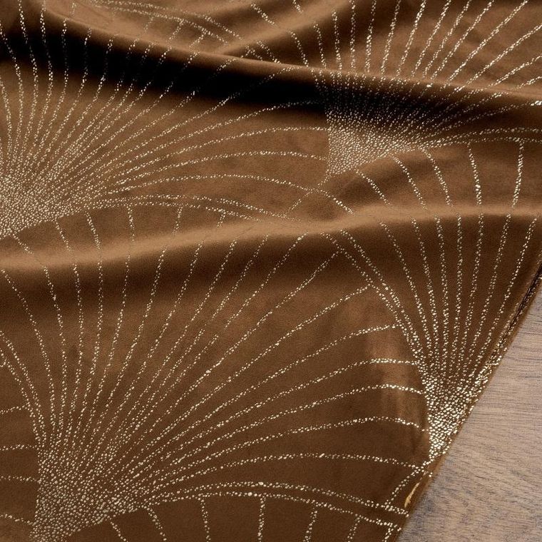 Eurofirany, obrus Blink, 35-140 cm, brązowy