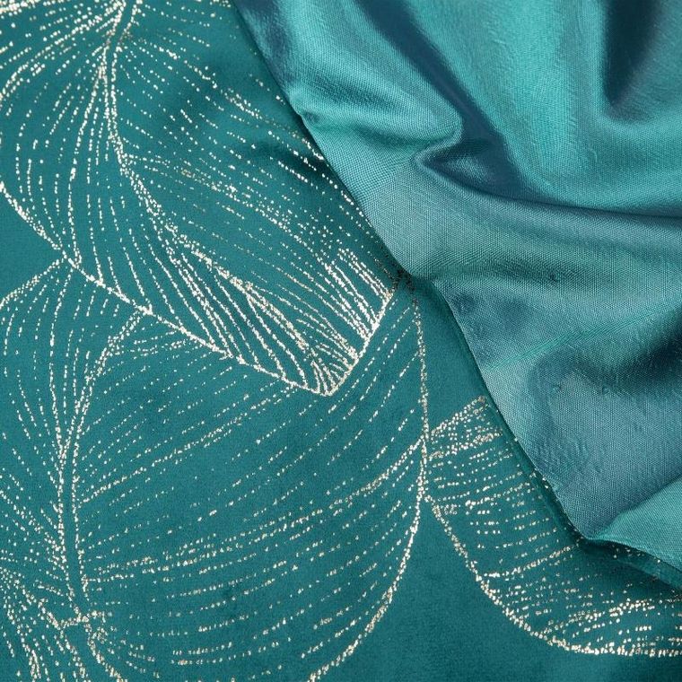 Eurofirany, obrus Blink, 35-140 cm, ciemnoturkusowy