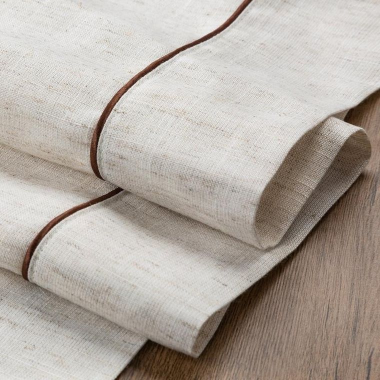 Eurofirany, obrus Natu, 140-180 cm, naturalny