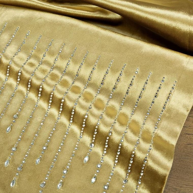 Eurofirany, obrus Royal, 35-180 cm, złoty