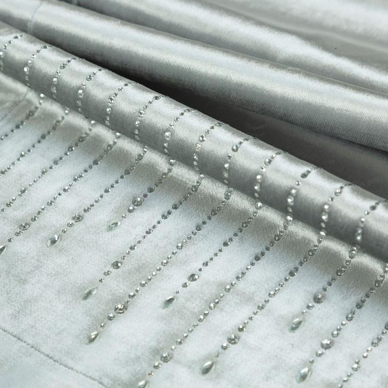 Eurofirany, obrus Royal, 35-220 cm, srebrny