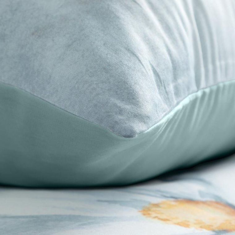 Eurofirany, pościel bloom, 160-200 cm, miętowy