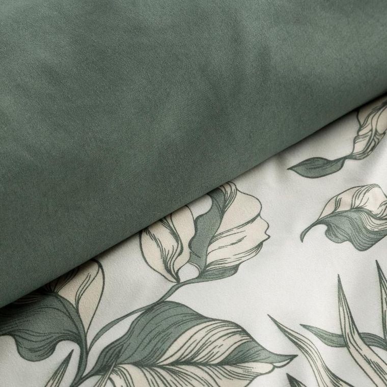 Eurofirany, pościel d91 Donna, 140-200 cm, zielony