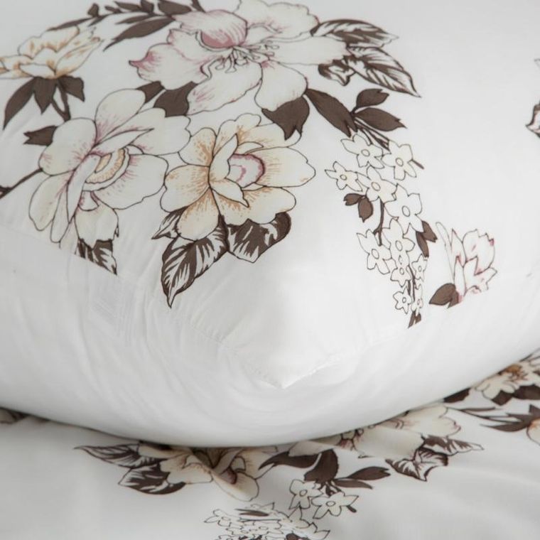 Eurofirany, pościel d91, Inga, 140-200 cm, biały