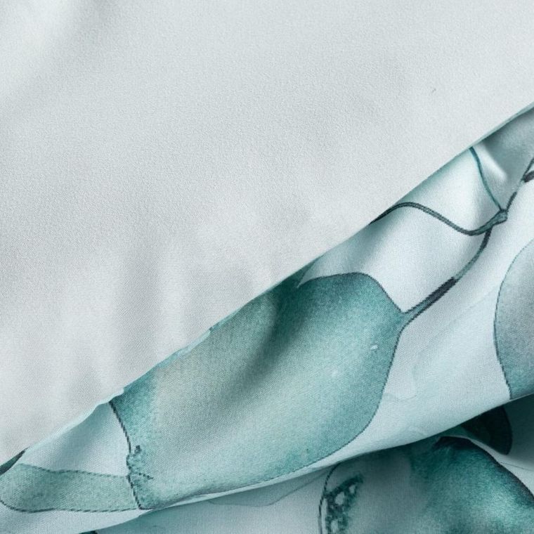 Eurofirany, pościel d91, Verano5, 220-200 cm, ciemnomiętowy