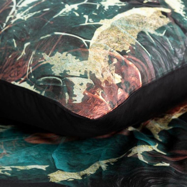 Eurofirany, pościel Eva, 160-200 cm, czarny