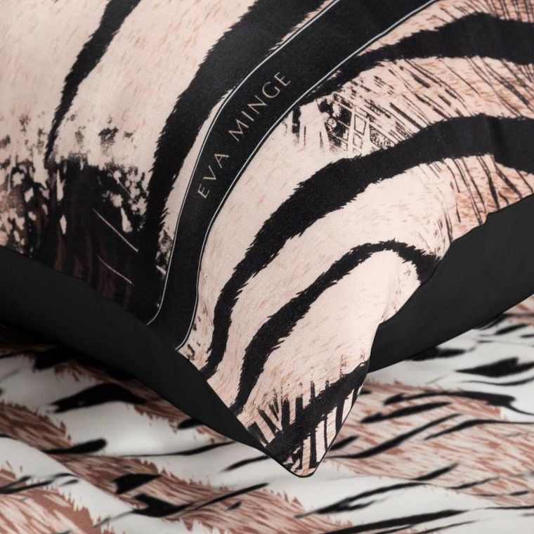 Eurofirany, pościel Eva, 220-200 cm, jasnobrązowy