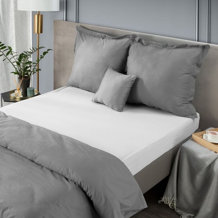 Eurofirany, prześcieradło Nova, 160-210 cm, biały