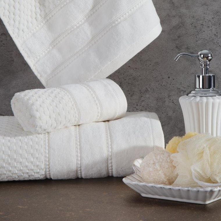 Eurofirany, ręcznik Adore, 50-90 cm, ciemnoniebieski