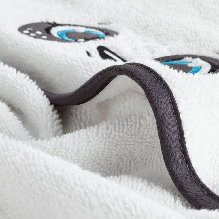 Eurofirany, ręcznik dziecięcy, 100-100 cm, biały