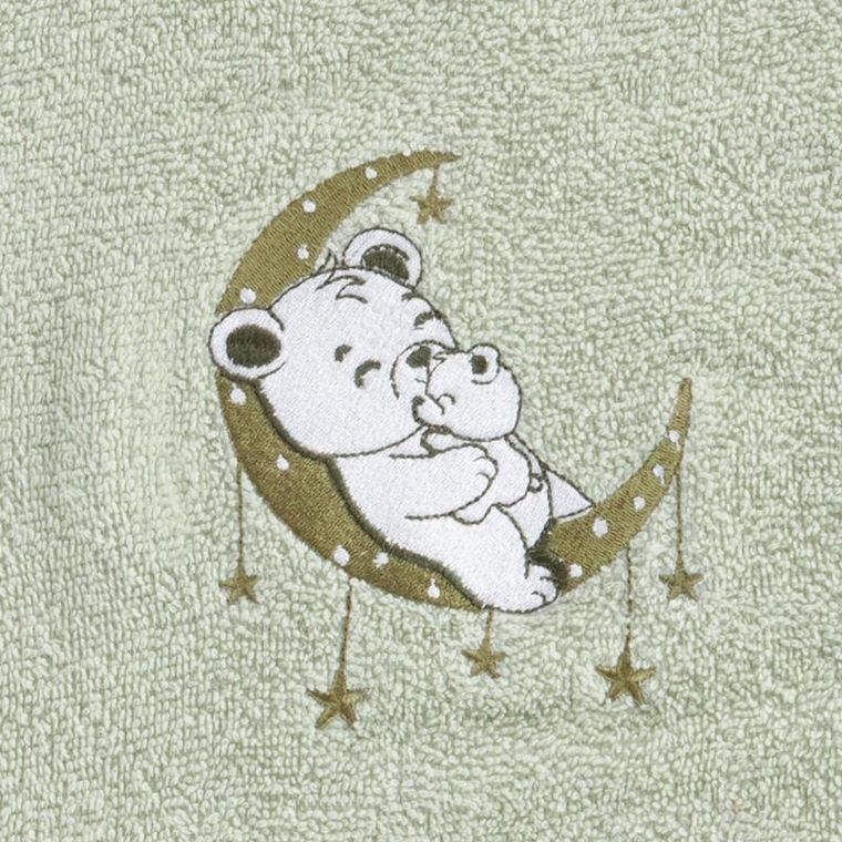 Eurofirany, ręcznik dziecięcy baby, 60-120 cm, miętowy