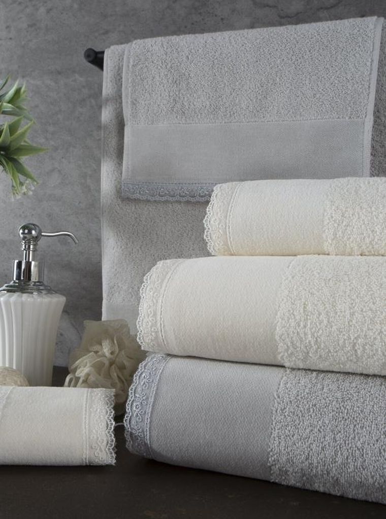 Eurofirany, ręcznik Emi, 30-50 cm, biały