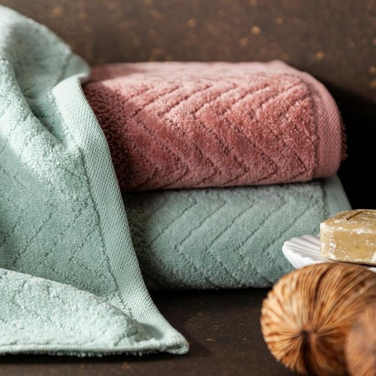 Eurofirany, ręcznik, Loren, 30-50 cm, miętowy