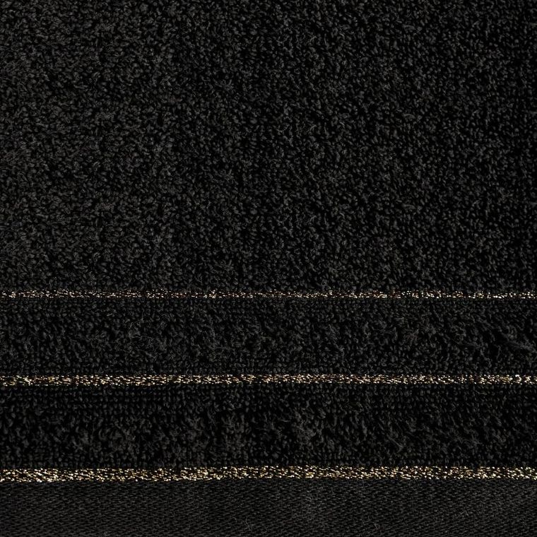 Eurofirany, ręcznik Nadine, 30-50 cm, czarny