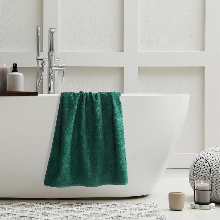 Eurofirany, ręcznik Sendi, 50-90 cm, jasnobeżowy