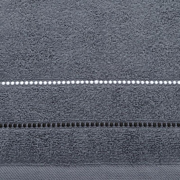 Eurofirany, ręcznik Suzi, 70-140 cm, popielaty