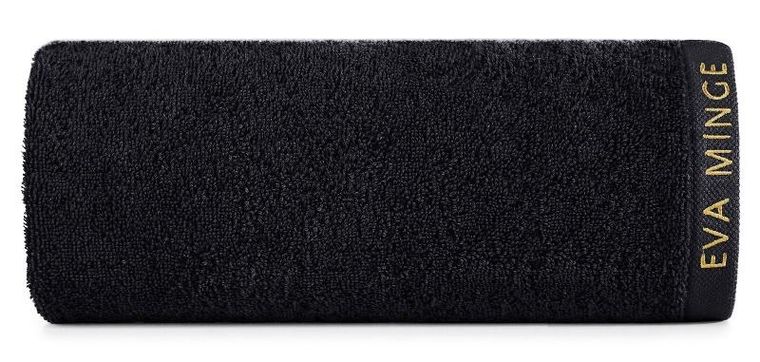 Eurofirany, ręcznik Venus, 70-140 cm, czarny