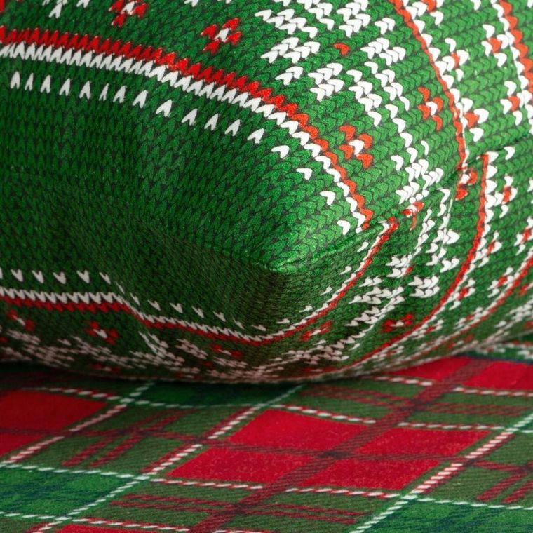 Eurofirany, świąteczny komplet pościeli, Aurora, 160-200 cm, zielony