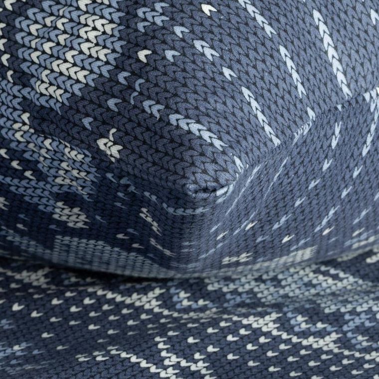 Eurofirany, świąteczny komplet pościeli, Fjord, 220-200 cm, granatowy