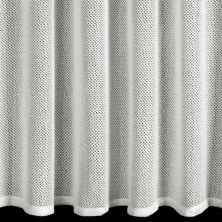 Eurofirany, zasłona gotowa, Aleksa, na taśmie, 140-270 cm, biały