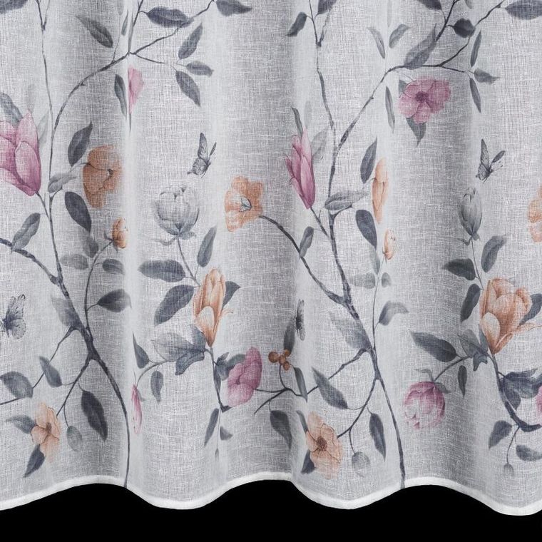 Eurofirany, zasłona gotowa, Antea, 140-250 cm, biały