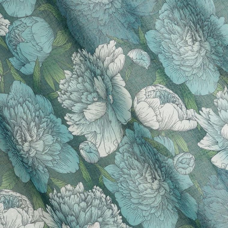 Eurofirany, zasłona gotowa Aster, 140-250 cm, niebieski