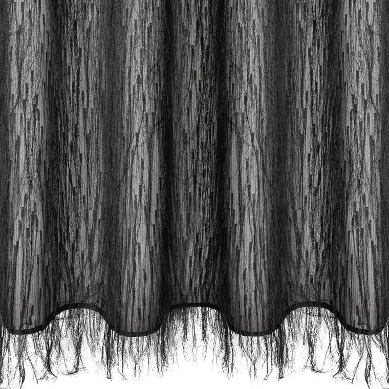 Eurofirany, zasłona gotowa, Aurora, 140-250 cm, czarny