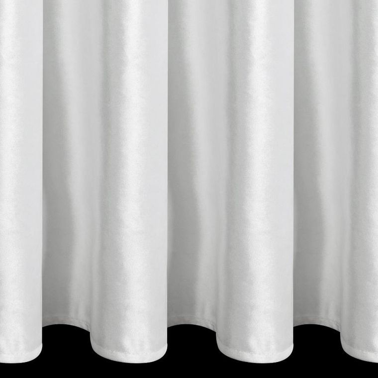 Eurofirany, zasłona gotowa. Cameron, na taśmie, 140-270 cm, biały