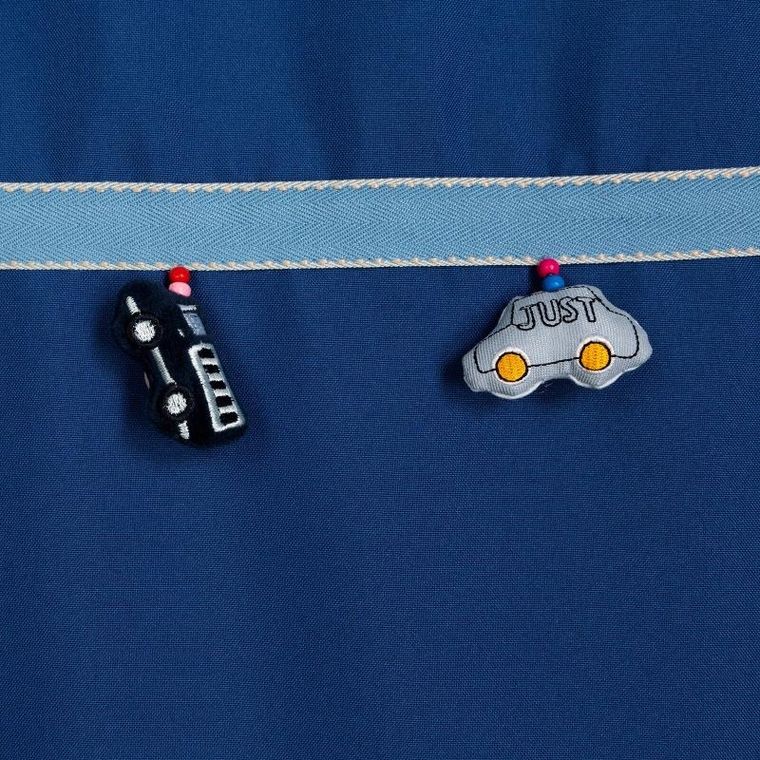 Eurofirany, zasłona gotowa, car, 140-250 cm, ciemnoniebieski