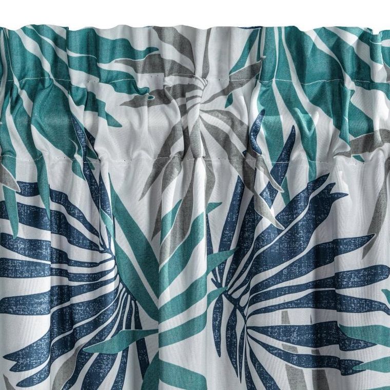 Eurofirany, zasłona gotowa d91 na taśmie, Elina, 140-270 cm, biały